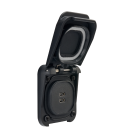 Double prise USB-C Ventura SCANSTRUT Double prise Scanstrut USB-C Ventura | Prise et Fiche