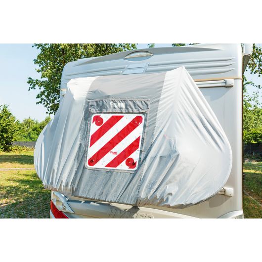 Housse de protection Bike Cover S | 2 - 3 vélos FIAMMA - vue sur camping car