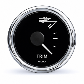 Indicateur de trim Ø 52 mm VDO Indicateur équilibrage moteur Ø52 VDO Veratron Viewline | Instrument de contrôle de bateau moteur