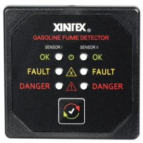 Détecteur de gaz d'essence XINTEX G-2B-R | Alarme incendie & gaz