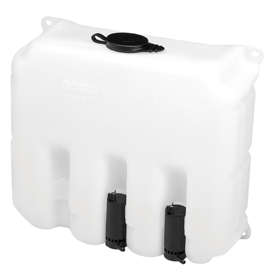 Lave-vitres Osculati de 9,7 L avec 2 pompes 12 V | Essuie-glace