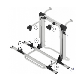 Pièces détachées Bike Lift BR-SYSTEMS - Pièces de rechange pour votre porte vélo sur camping-car