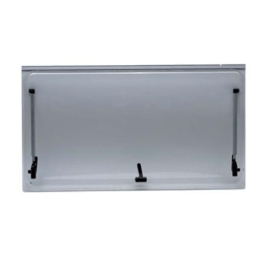 Vitrage de remplacement DOMETIC S4 au format 750x600 mm pour baie projetable camping-car ADRIA. Réf. MS50750X0600-04