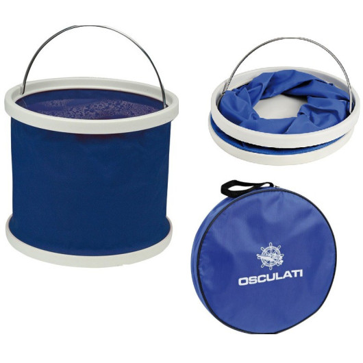 OSCULATI Seau pliable textile 9 L