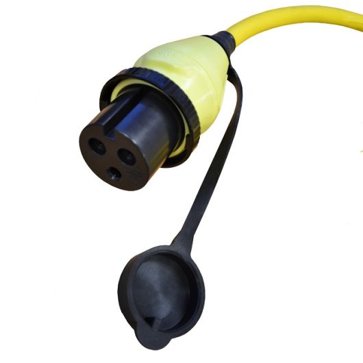 Câble de quai 16 A de 15 ou 25 m Ratio CEE vers MP16 | Prolongateur AC pour bateau et camping-car | Connecteur MP16