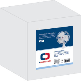 Ventilateur Osculati orientable toutes directions 12 V | Compact et silencieux bateau & van aménagé