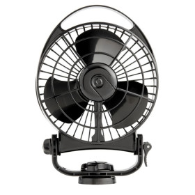 Ventilateur CAFRAMO Bora II 12V/24V | Silencieux & puissant | confort en bateau et van | version noire