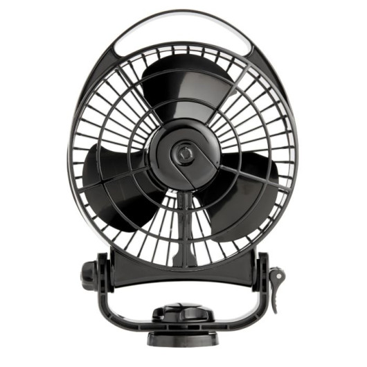 Ventilateur CAFRAMO Bora II 12V/24V | Silencieux & puissant | confort en bateau et van | version noire