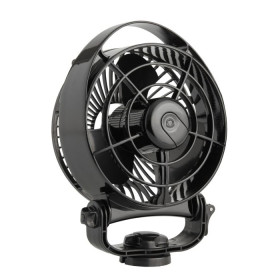 Ventilateur CAFRAMO Bora II 12V/24V | Silencieux & puissant | confort en bateau et van | version noire