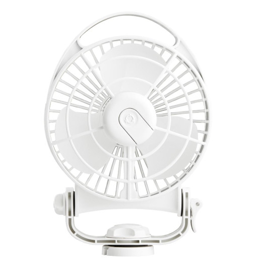 Ventilateur CAFRAMO Bora II 12V/24V | Silencieux & puissant | blanc , vue de face