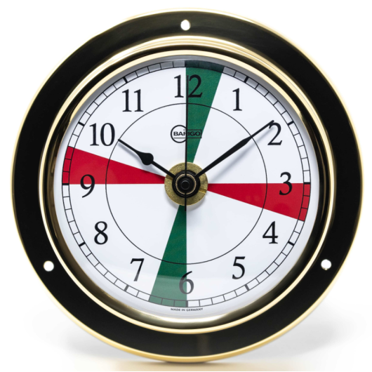 Horloge Tempo BARIGO avec secteur | Pendule & horloge | De face