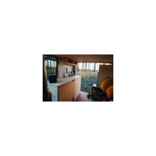 Meuble en bois latéral avec grande tablette A4V2 Universel Simple Vans | Ameublement van aménagé | Fourgon