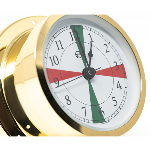 Horloge Star en laiton doré à quartz avec secteurs Bargio | Pendule & horloge | Aiguille