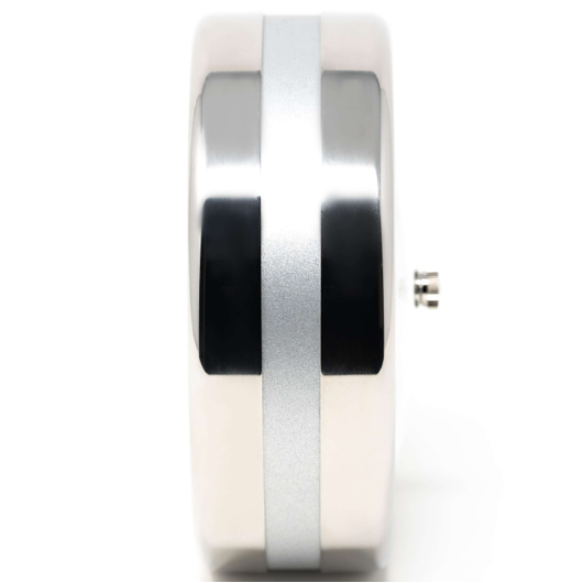 Baromètre Barigo inox poli cadran blanc Orion | Baromètre, thermomètre & hygromètre | De côté