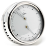 Thermo Hygromètre Barigo en inox poli cadran blanc Orion | Baromètre, thermomètre & hygromètre