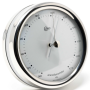 Baromètre Barigo inox poli cadran blanc Orion | Baromètre, thermomètre & hygromètre