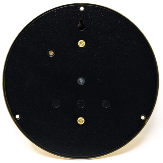 Horloge au quartz Barigo Regatta en laiton poli cadran bleu | Horloge & Pendule | Derrière