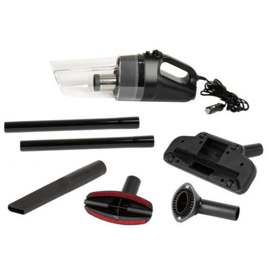 Aspirateur 12 V 150 W Carbest pour camping-car, van, caravane et bateau - vec ses accessoires