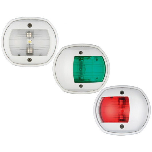 Feux de navigation OSCULATI compact 12 LED blanc bateau -12 mètres.