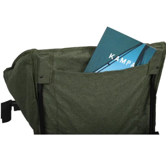 KAMPA Tubb Chair |  vue de dos avec pochette de rangement