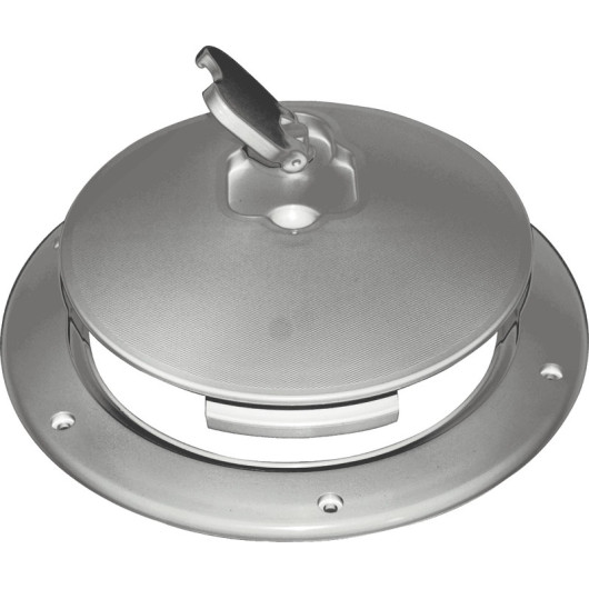 Trappe d'inspection ronde 265 x 215 mm Osculati bateau - grise