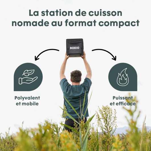 Réchaud à gaz Cook 2.0 BOXIO