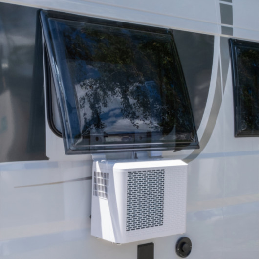 Brunner Polaris Twinair 5 - Climatiseur split mobile 230 V pour fourgon, camping-car et caravane