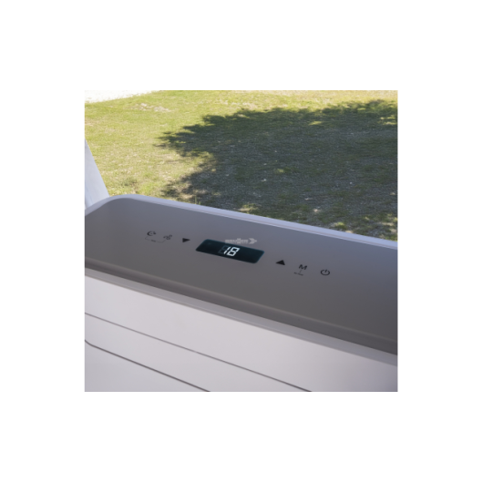 Climatiseur de camping-car Polarys TwinAir NG 5200 BRUNNER | clim caravane, fourgon aménagé | tableau de commande