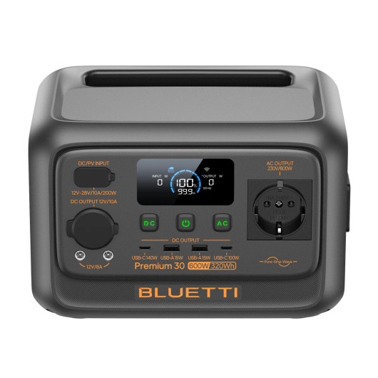 Station d’énergie portable Premium 30 V2 BLUETTI | 320 Wh - 600 W