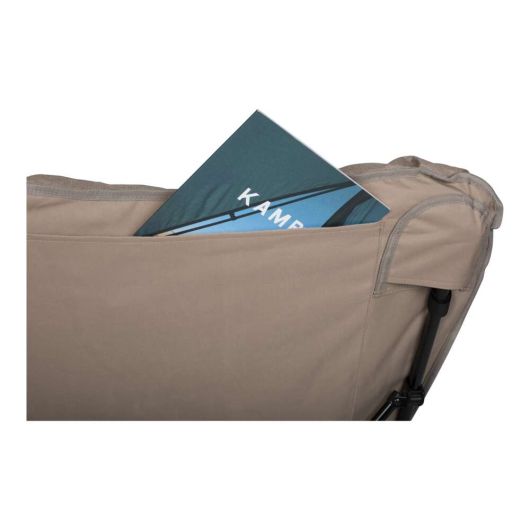 Chaise pliante Chill Chair KAMPA | pochette de rangement sur le dossier