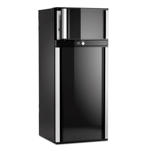 Réfrigérateur à absorption trimixte Dometic RMD 10.5XT 177 L - camping-car et fourgon aménagé - porte du haut entre-ouverte