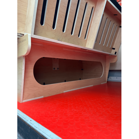Kit ameublement bois pour Trafic, Jumpy, Custom Oyat de LostVan | Aménagement intérieur van