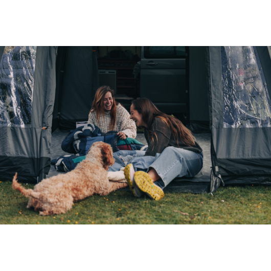 Auvent gonflable van aménagé Kampa Roam Air Low | tente minivan | vue intérieur