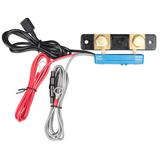 SmartShunt IP65 300A VICTRON Energy - Contrôleur de batterie Bluetooth pour van, camping-car et bateau - vue de haut