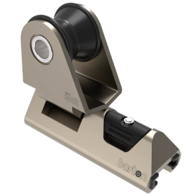 Chariot d'écoute de génois réglable renforcé 32 mm BARTON Chariot d'écoute de génois BARTON réglable renforcé de 32 mm | Rail & chariot à friction | Spectro anodisé