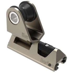Chariot d'écoute de génois réglable 25 mm BARTON Chariot d'écoute de génois 25 mm Barton réglable | Rail & chariot à friction | Spectro