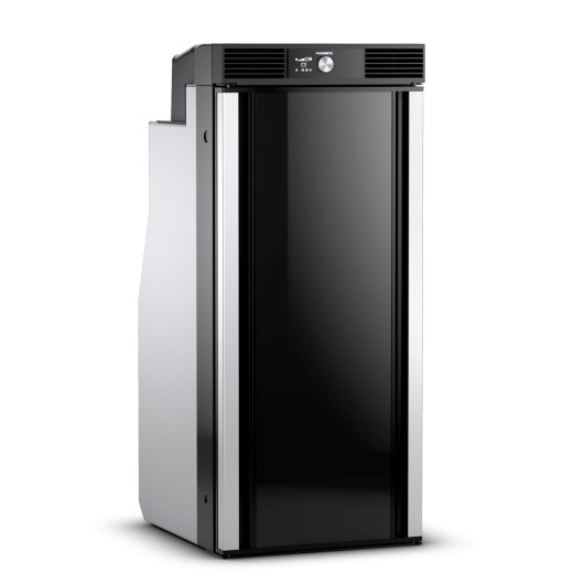 Réfrigérateur à compression Dometic RC 10.4T 90 L - Fiat Ducato et fourgon aménagé - porte fermée noire