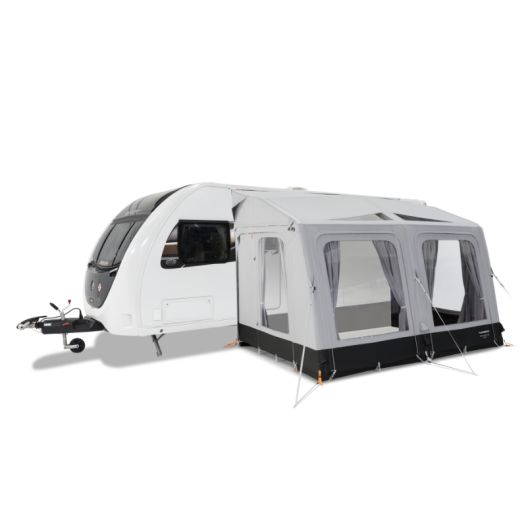 Auvent gonflable Rally AIR Tour 390 S DOMETIC | installé sur caravane