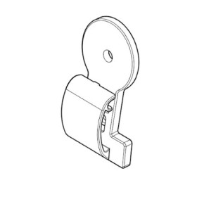 Charnière inox pour couvercle en verre CAN Charnière inox pour couvercle en verre CAN