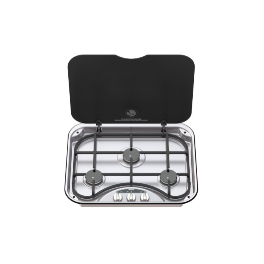 Plan de cuisson encastrable 3 feux Basic Line 345 Thetford | Cuisson van aménagé & bateau