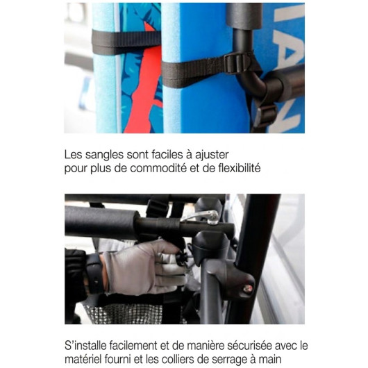 R-Wave Lippert pour R-Bike Carrier | Porte-surf et canoë pour fourgon aménagé - images des avantages
