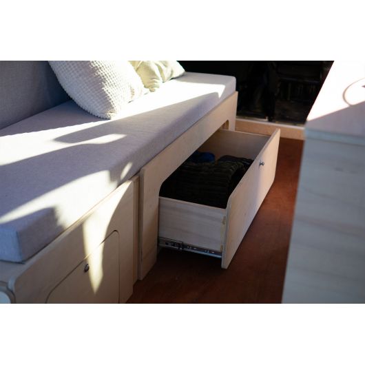 Tiroir latéral intérieur pour lit peigne 120 & 112 cm V2 SIMPLE VANS