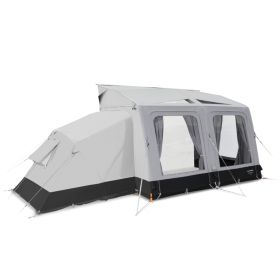 Chambre additionnelle Tour AIR annexe DOMETIC | vue extérieur positionnement sur le côté de l'auvent