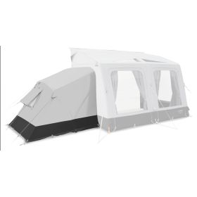 Chambre additionnelle Tour AIR annexe DOMETIC | vue extérieur positionnement sur le côté de l'auvent
