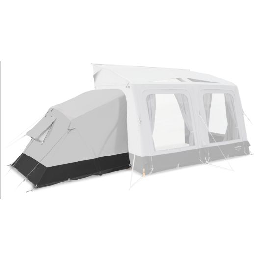 Chambre additionnelle Tour AIR annexe DOMETIC | vue extérieur positionnement sur le côté de l'auvent