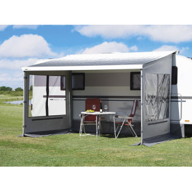 Rain Outside Côté DWT - paroi latéral, habillage pour store de camping-car, van ou fourgon