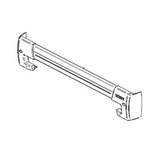Panneau frontal 500 pour marchepieds Thule Slide-Out Step G2 V19 Ducato, Jumper, Boxer et Crafter