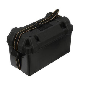 Bac à batterie grand format3 9 x 17 x 24 cm Attwood pour bateau, camping-car et camion aménagé