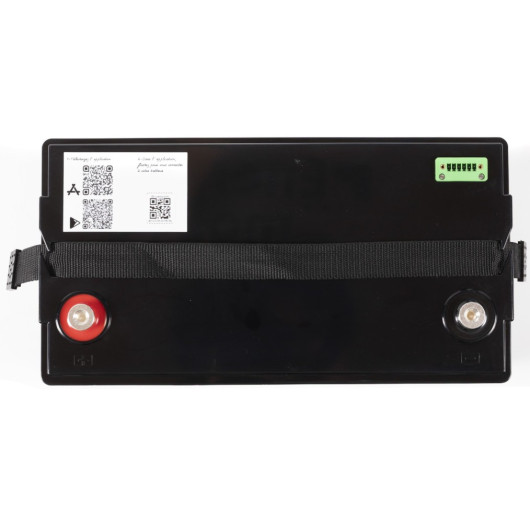 Batterie Lithium 12V 150Ah - ENERGIE MOBILE LT 12-150HD PHOENIX vu dessus.