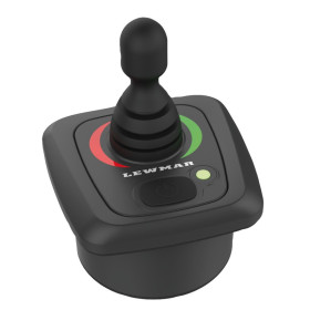 Joystick simple Lewmar Blue Generation 12/24 V | commande propulseur de bateau à voile ou moteur